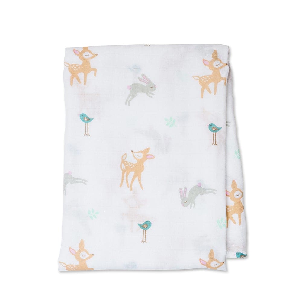 Cotton Muslin Swaddle Lulujo   