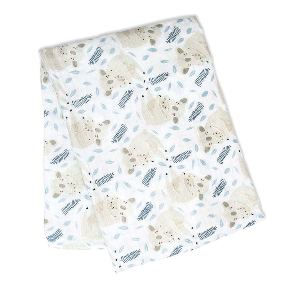 Cotton Muslin Swaddle Lulujo   