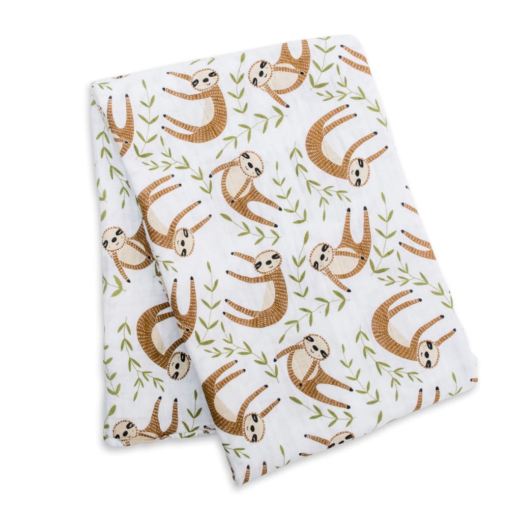 Cotton Muslin Swaddle Lulujo   