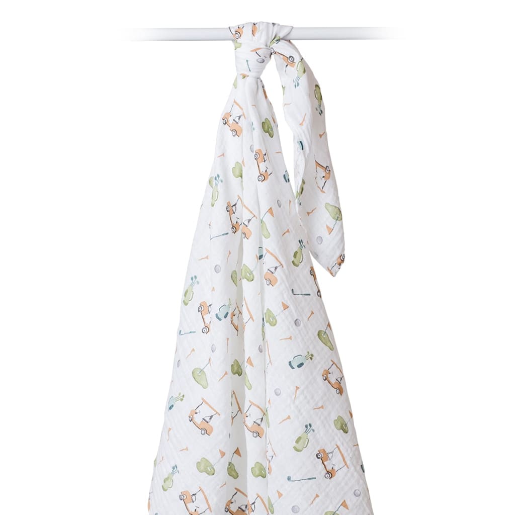 Cotton Muslin Swaddle Lulujo   