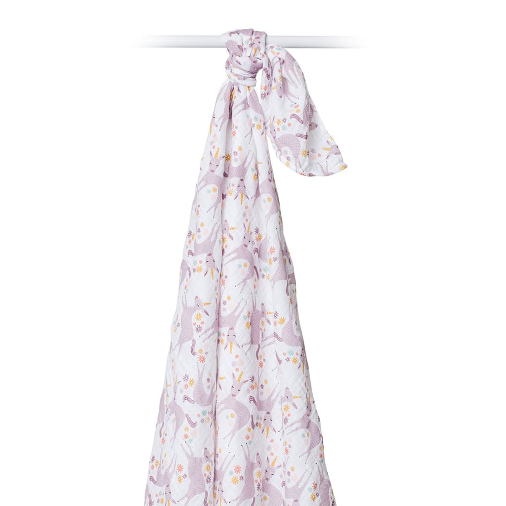 Cotton Muslin Swaddle Lulujo   