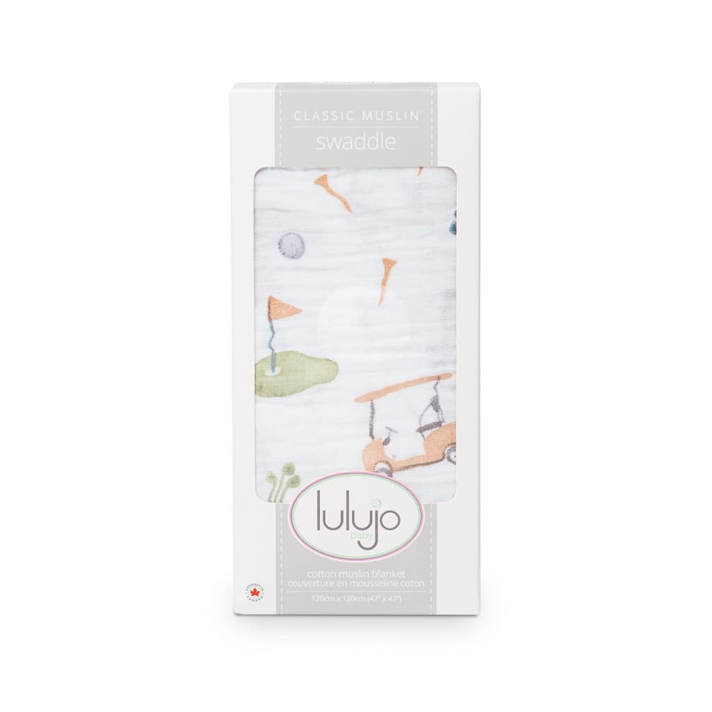 Cotton Muslin Swaddle Lulujo   