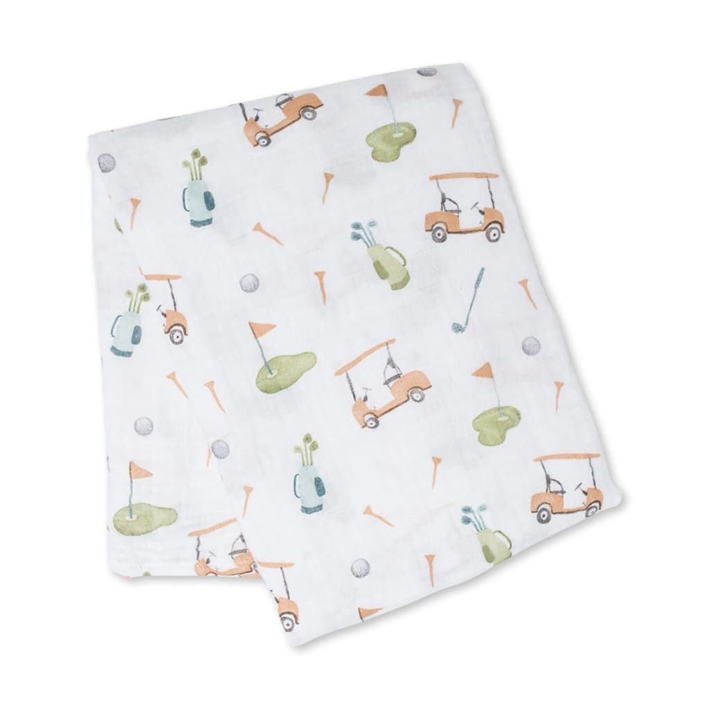 Cotton Muslin Swaddle Lulujo   