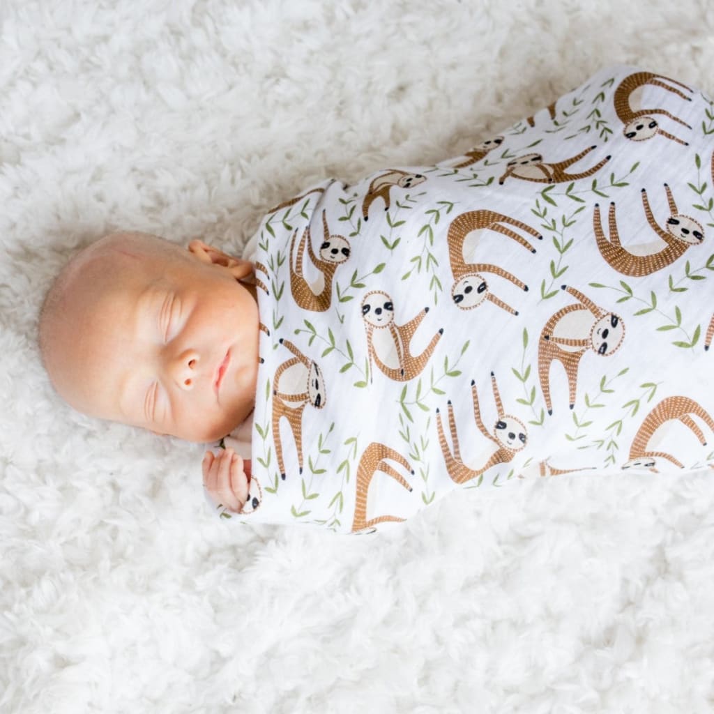 Cotton Muslin Swaddle Lulujo   