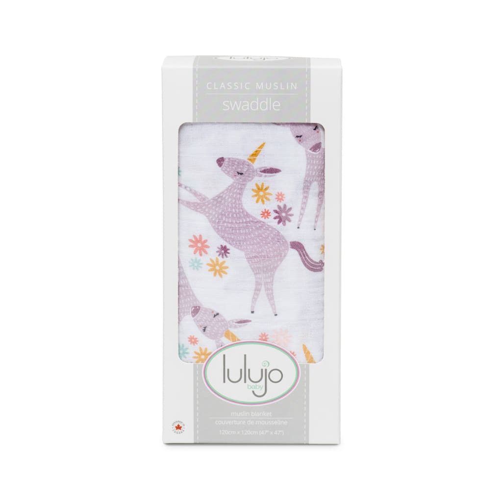 Cotton Muslin Swaddle Lulujo   