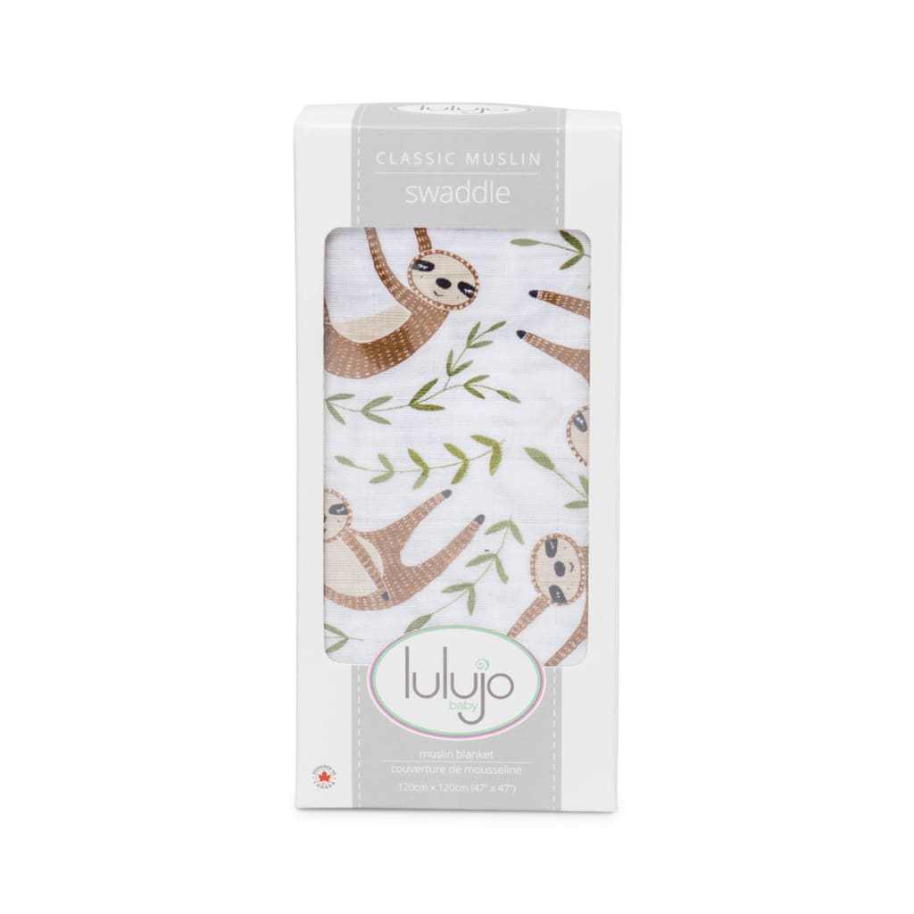 Cotton Muslin Swaddle Lulujo   