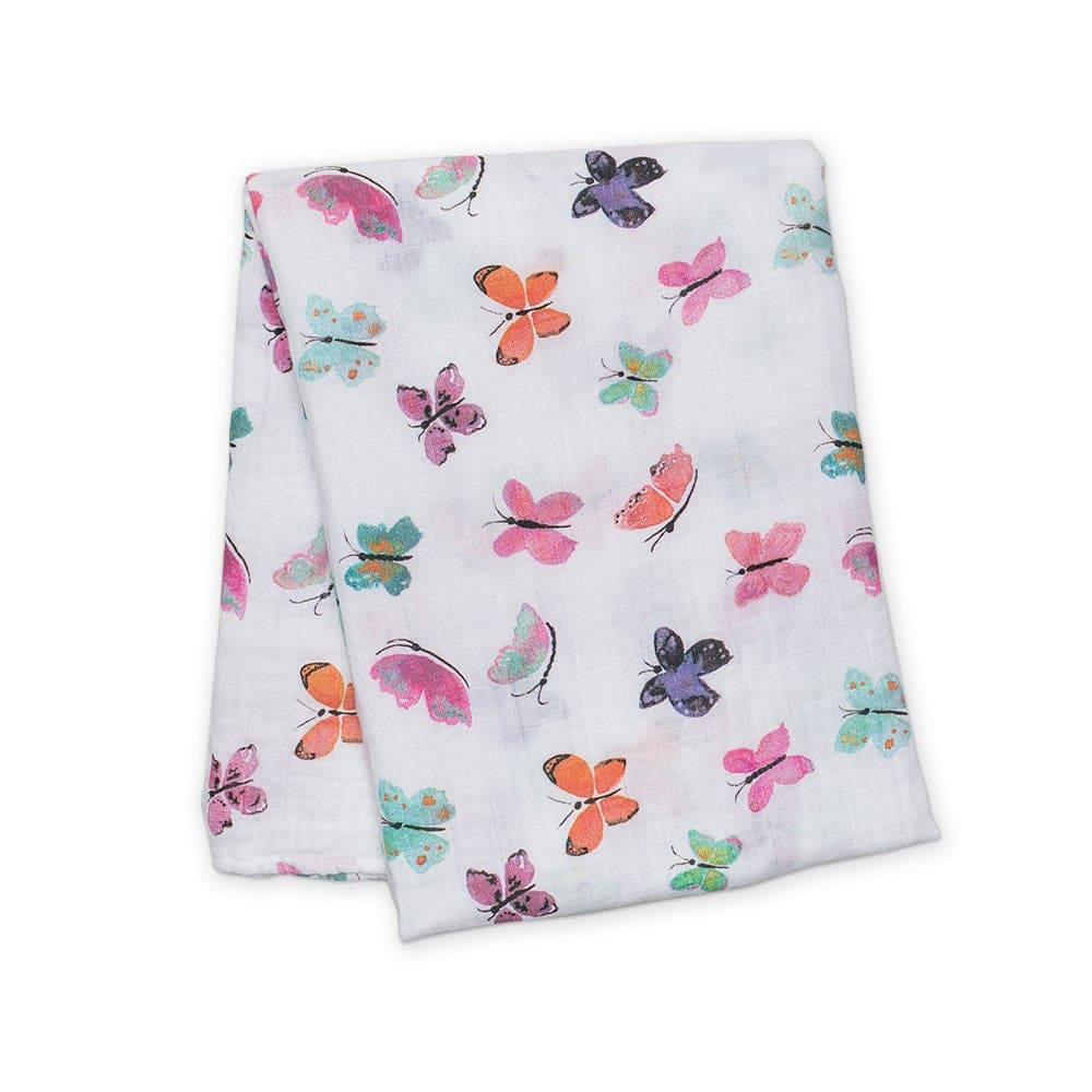 Cotton Muslin Swaddle Lulujo   