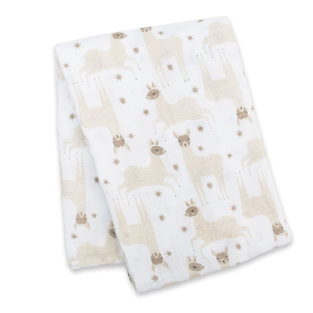 Cotton Muslin Swaddle Lulujo   