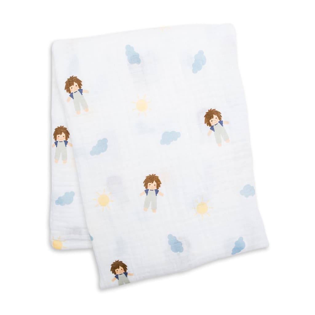 Cotton Muslin Swaddle Lulujo   