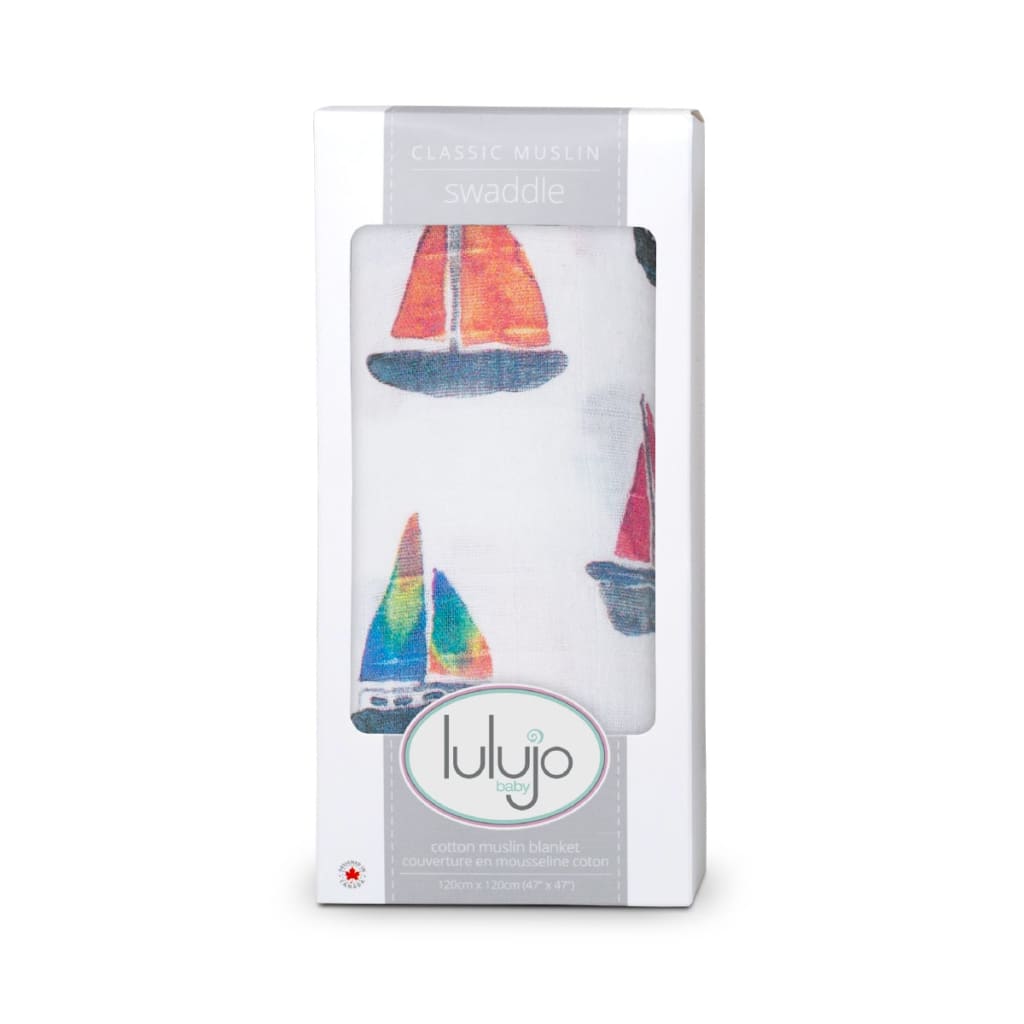 Cotton Muslin Swaddle Lulujo   