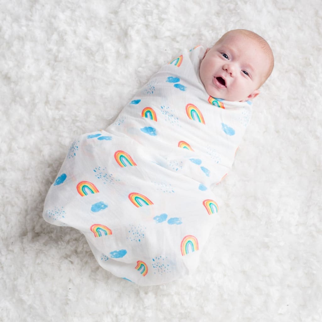 Cotton Muslin Swaddle Lulujo   