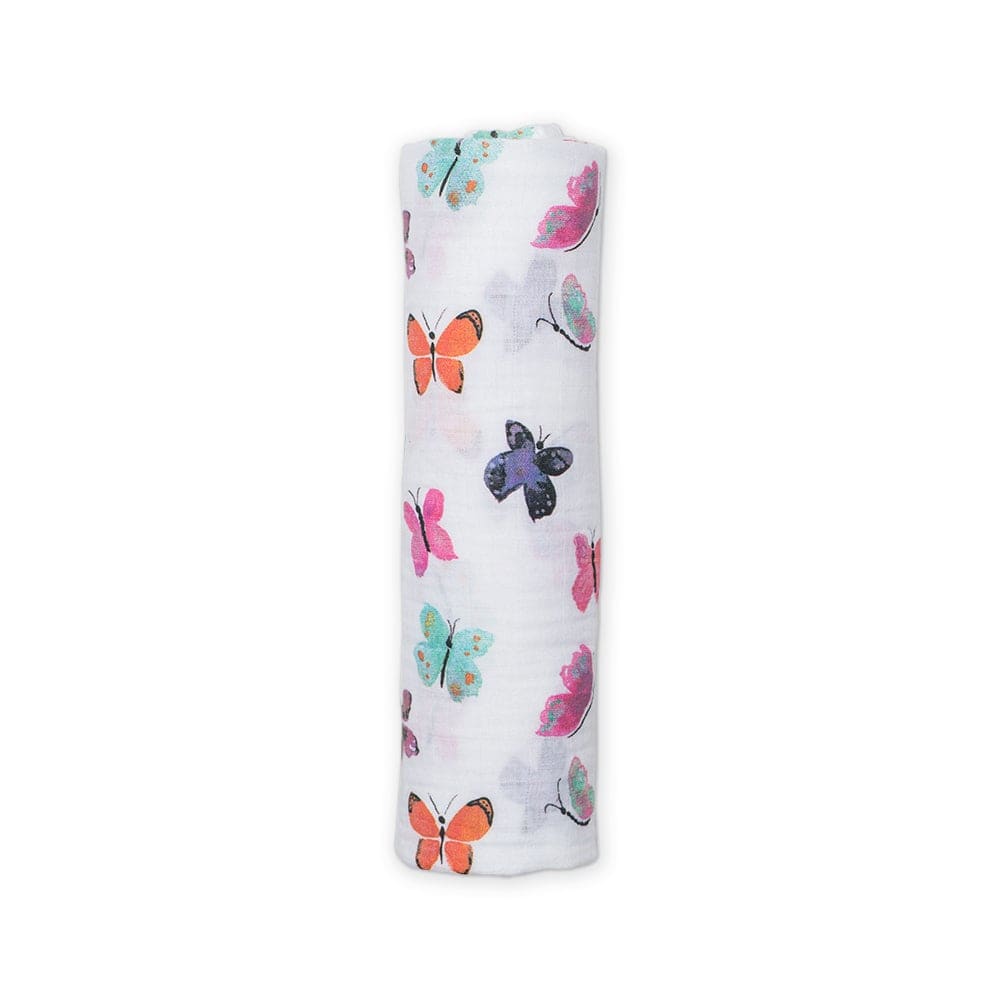 Cotton Muslin Swaddle Lulujo   