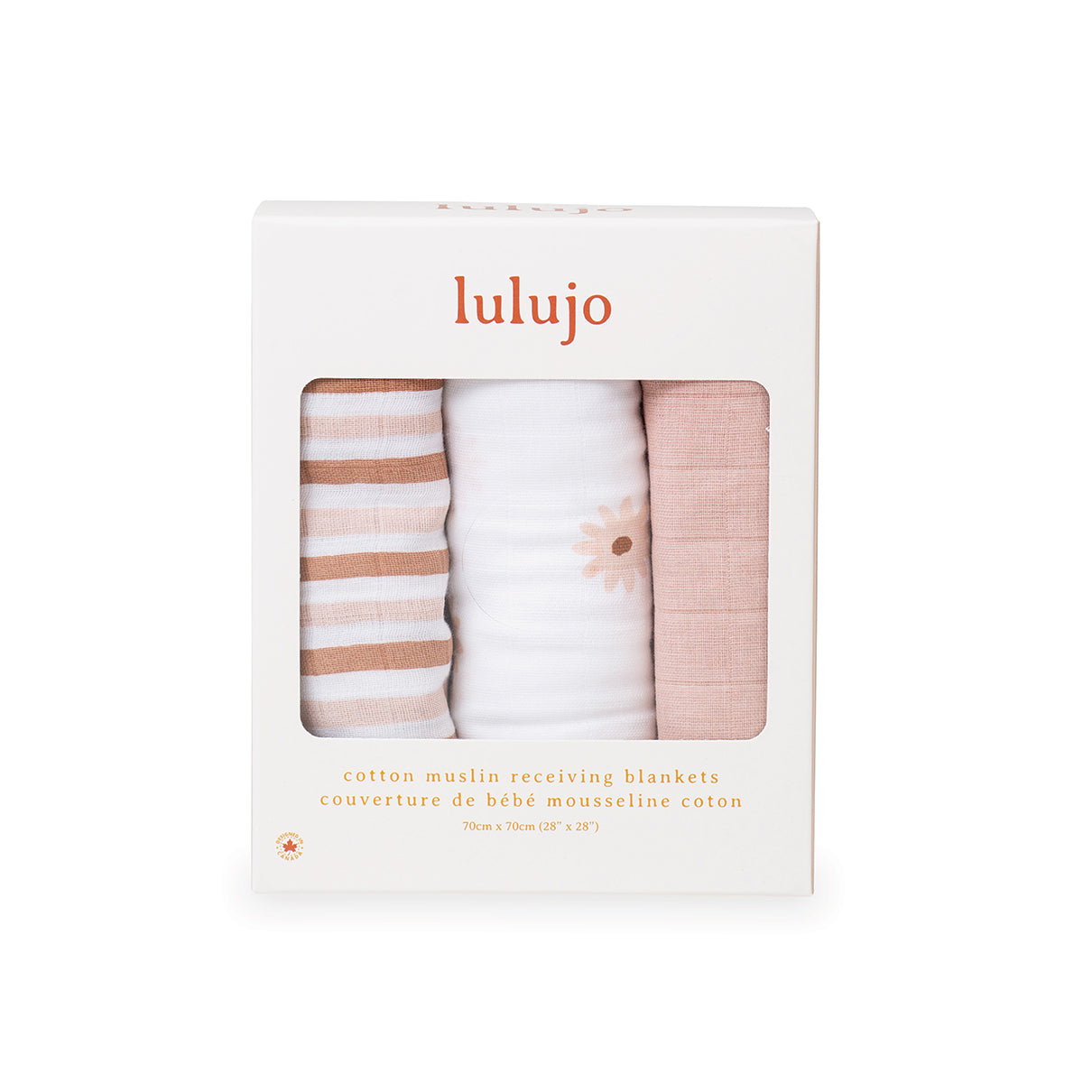 Receiving Blanket- 3 Pack Lulujo   