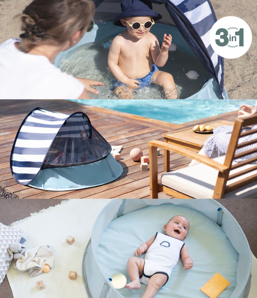 Aquani Beach Tent and Paddling Pool Anti-UV Babymoov   