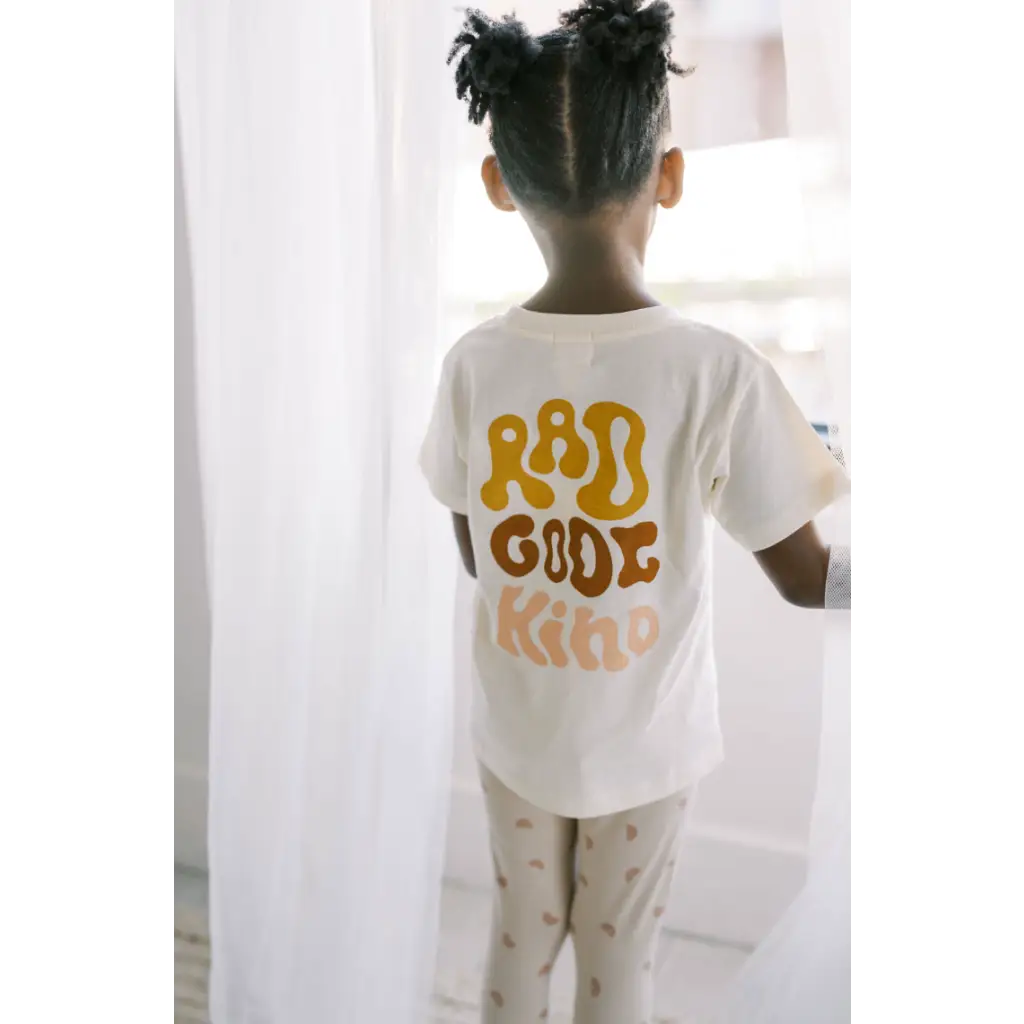 Good, Kind, Rad, Kid's Graphic T-Shirt Polished Prints   