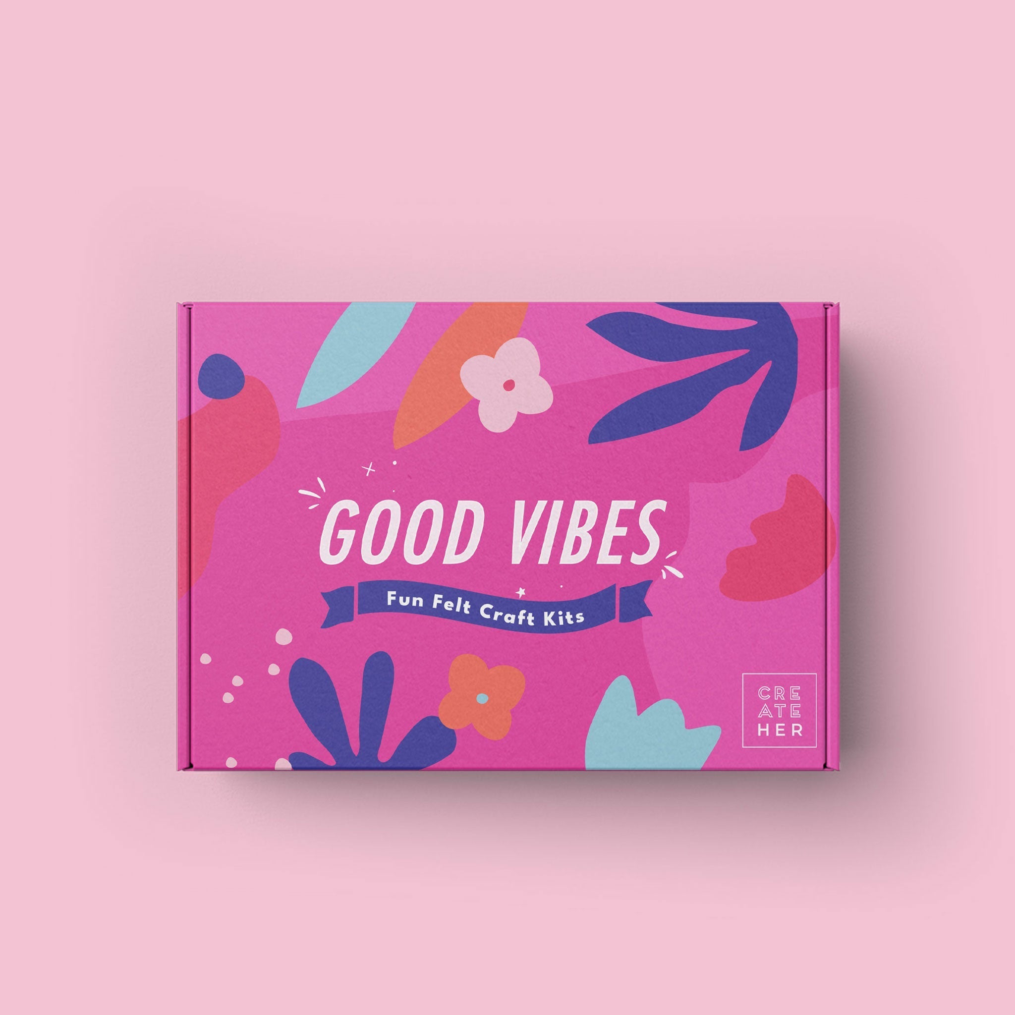 Good Vibes Felt Craft Kits Kids Crafts   