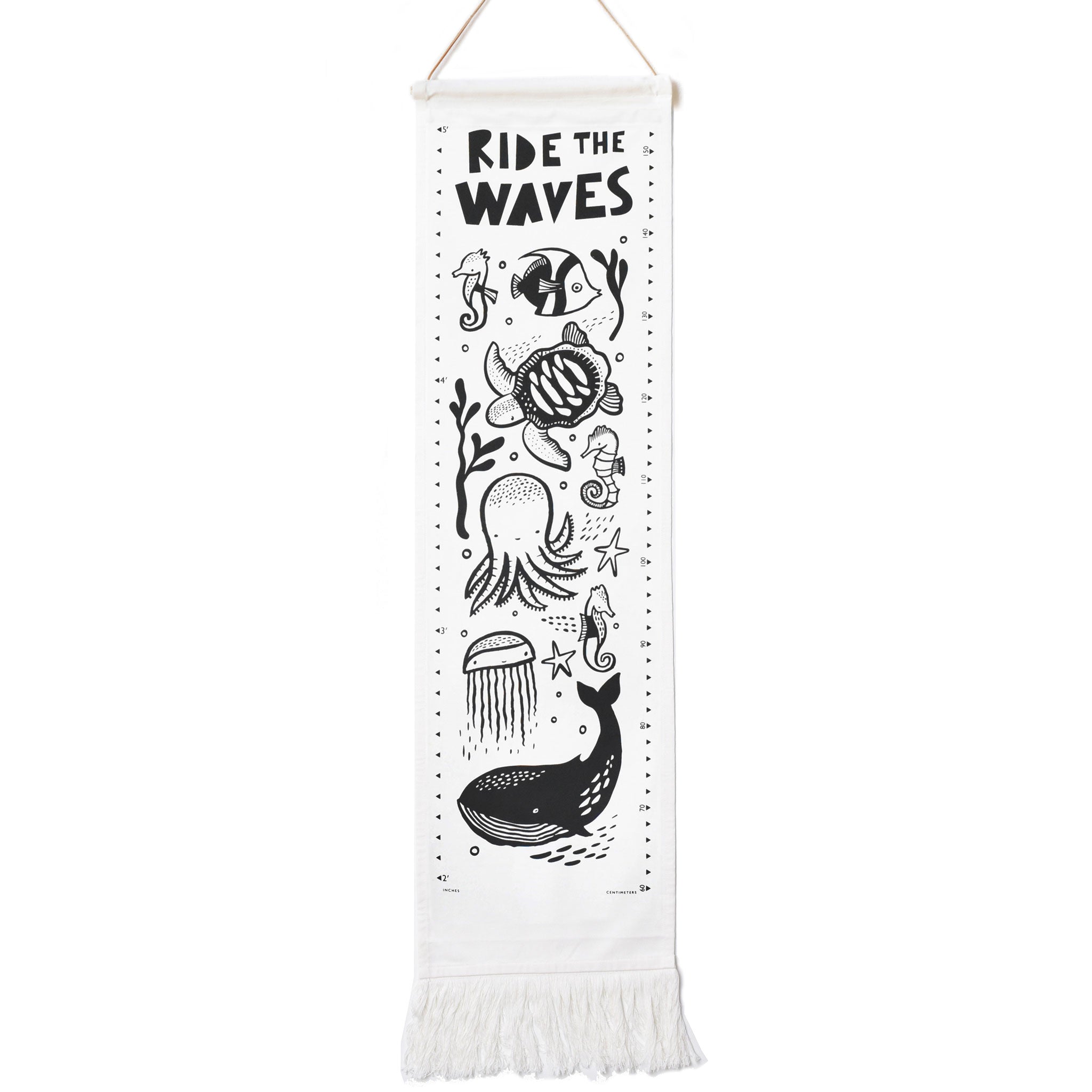 Canvas Growth Chart - Ocean Wee Gallery   