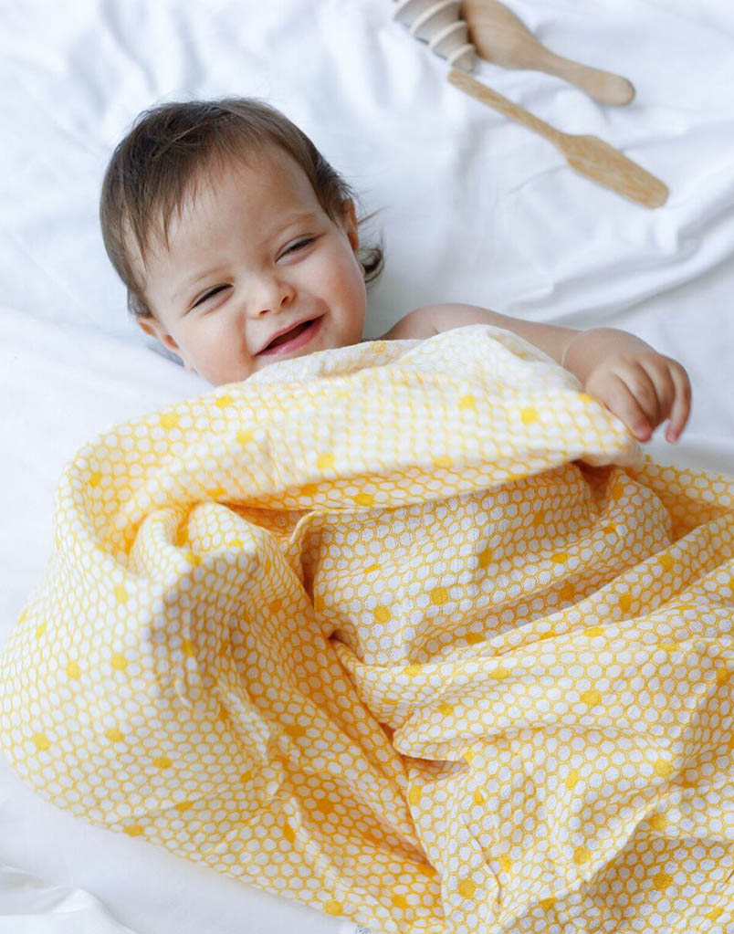 Organic Swaddle - Hive Malabar Baby   