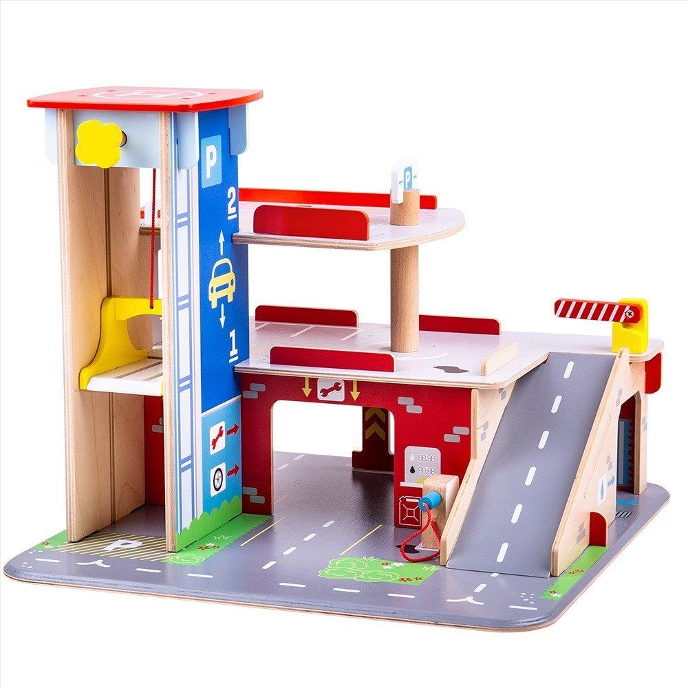 Park & Play Garage Bigjigs Toys   