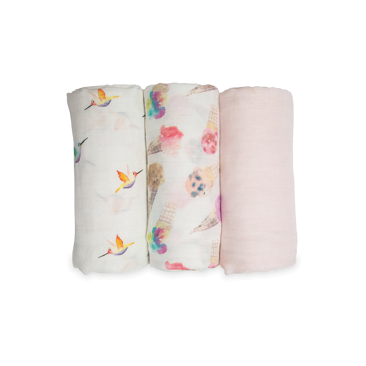 Silky Soft Bamboo Swaddles 3 Pack Lulujo   