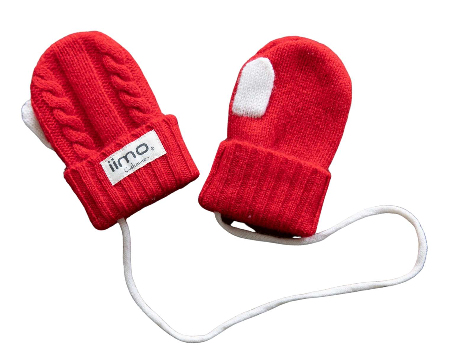 Iimo Cashmere Collection (Limited Edition) iimo Glove Red 