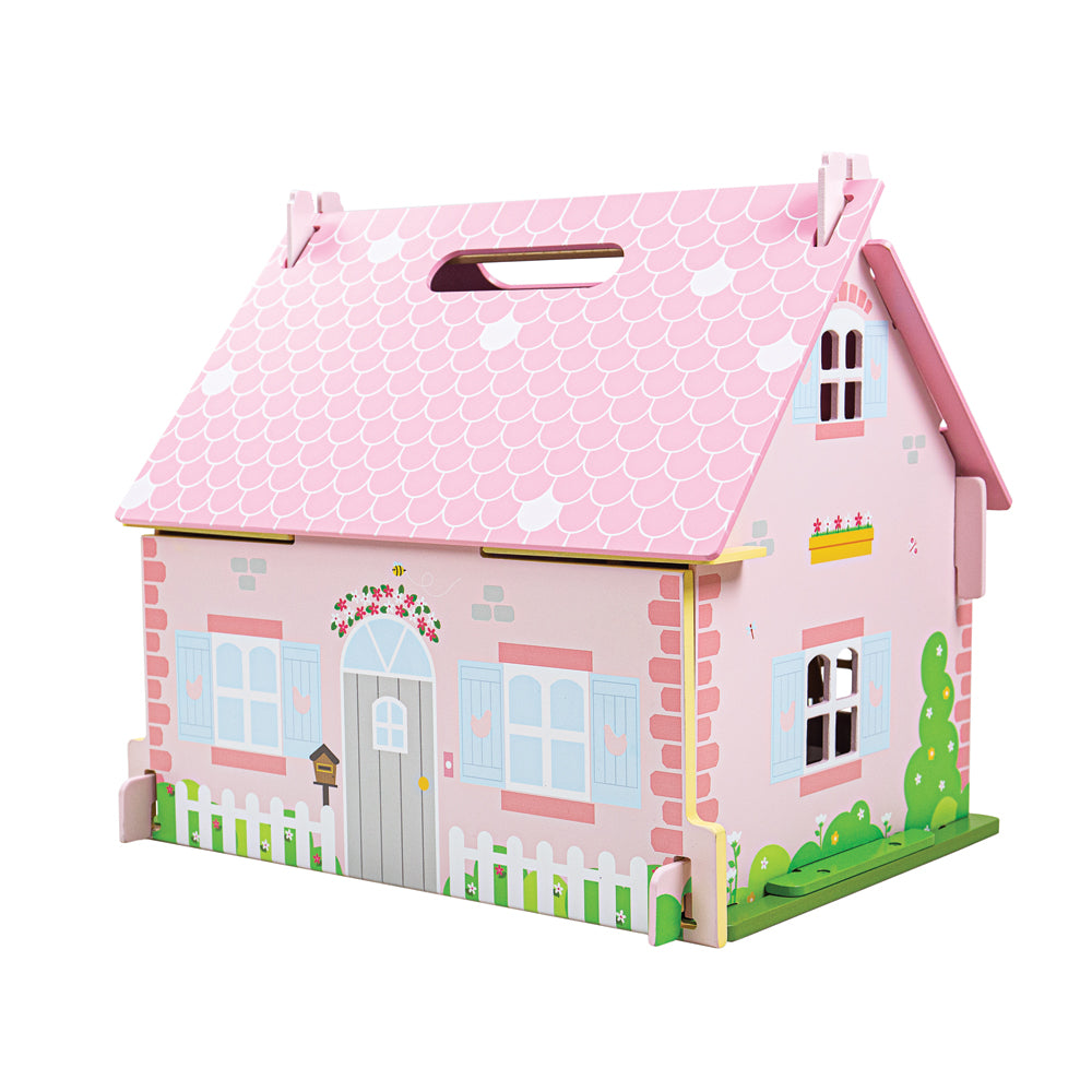 Heritage Playset Blossom Cottage Bigjigs Toys   