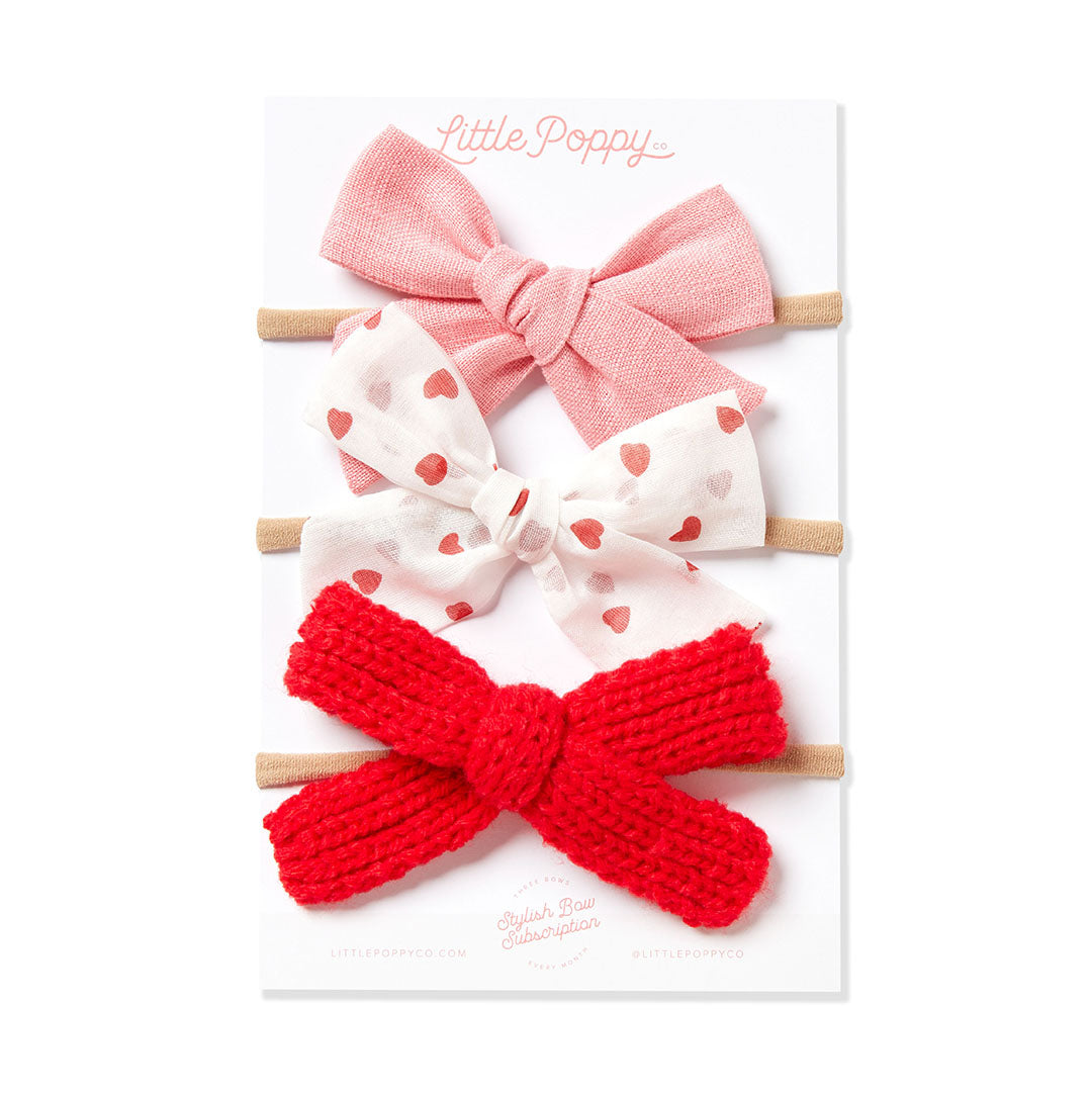 The Rosie Headband Bow Set Little Poppy Co. Original  