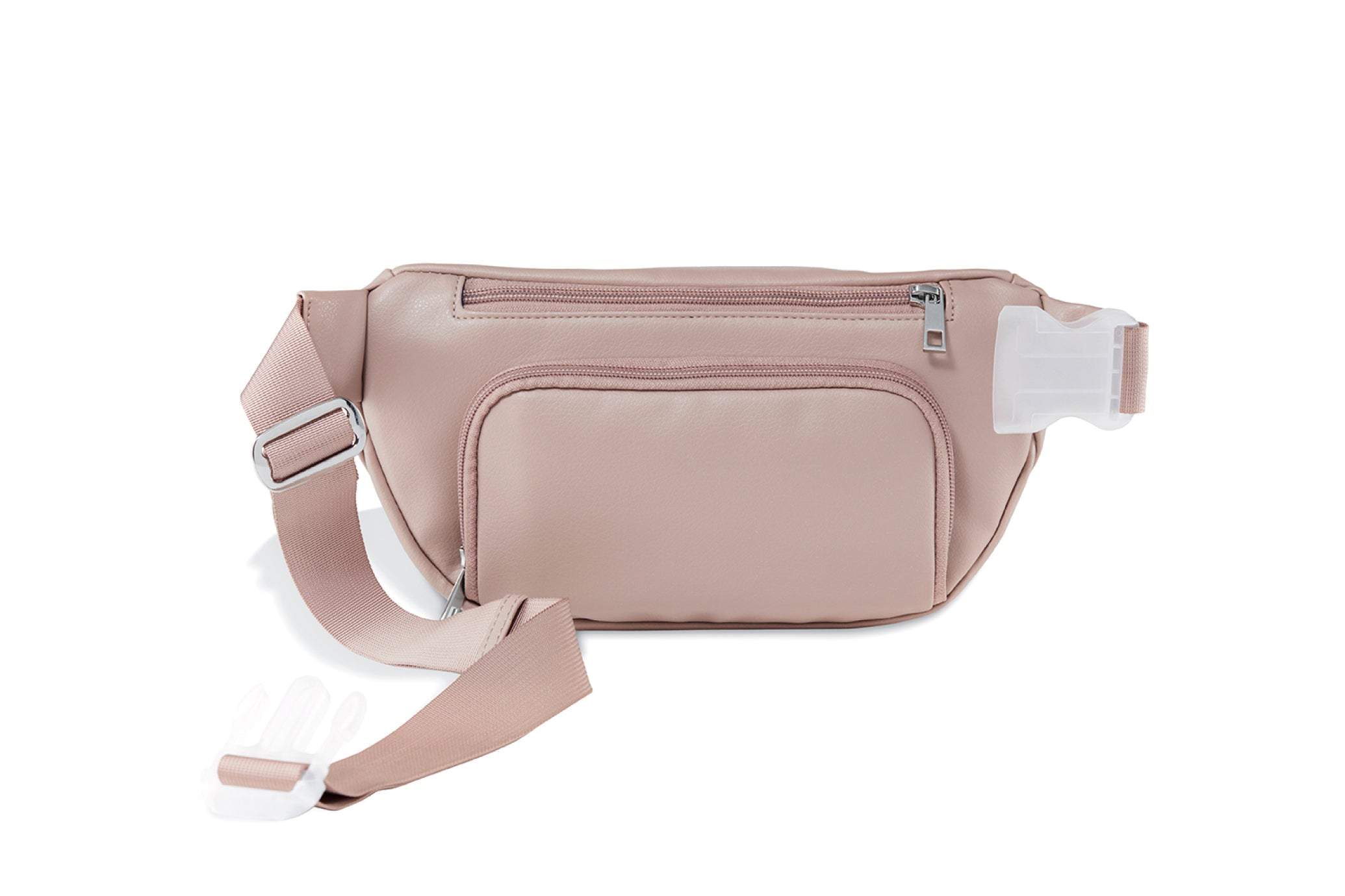 Kibou Vegan Leather Diaper Bag - Blush Kibou   