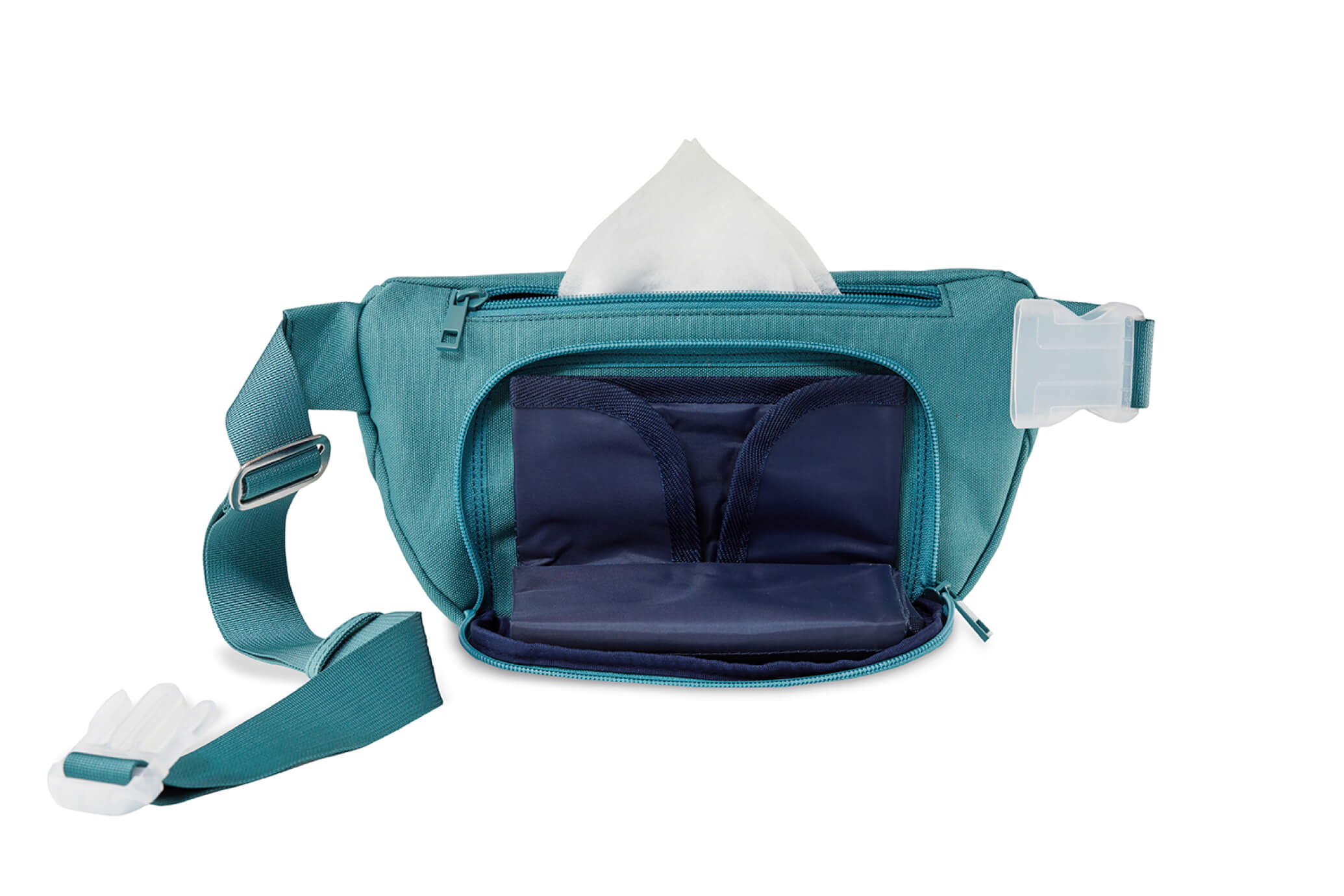 Kibou Canvas Diaper Bag - Jade Kibou   