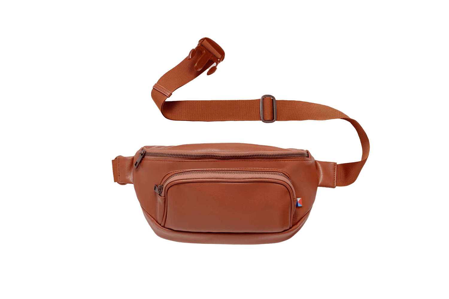 Kibou Vegan Leather Diaper Bag - Brown Kibou   