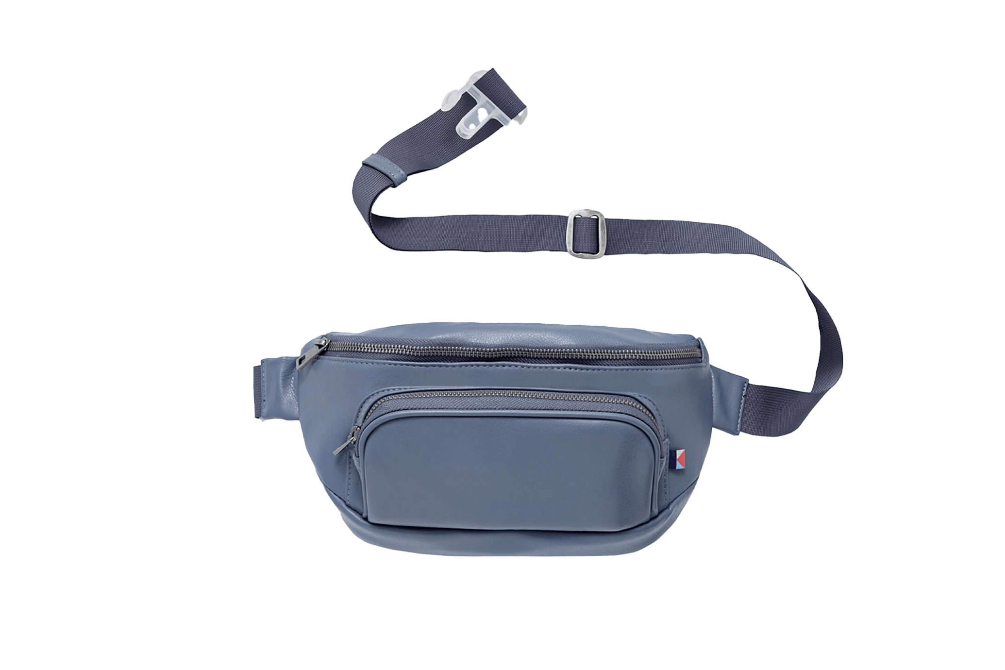 Kibou Vegan Leather Diaper Bag - Smoky Indigo Kibou   