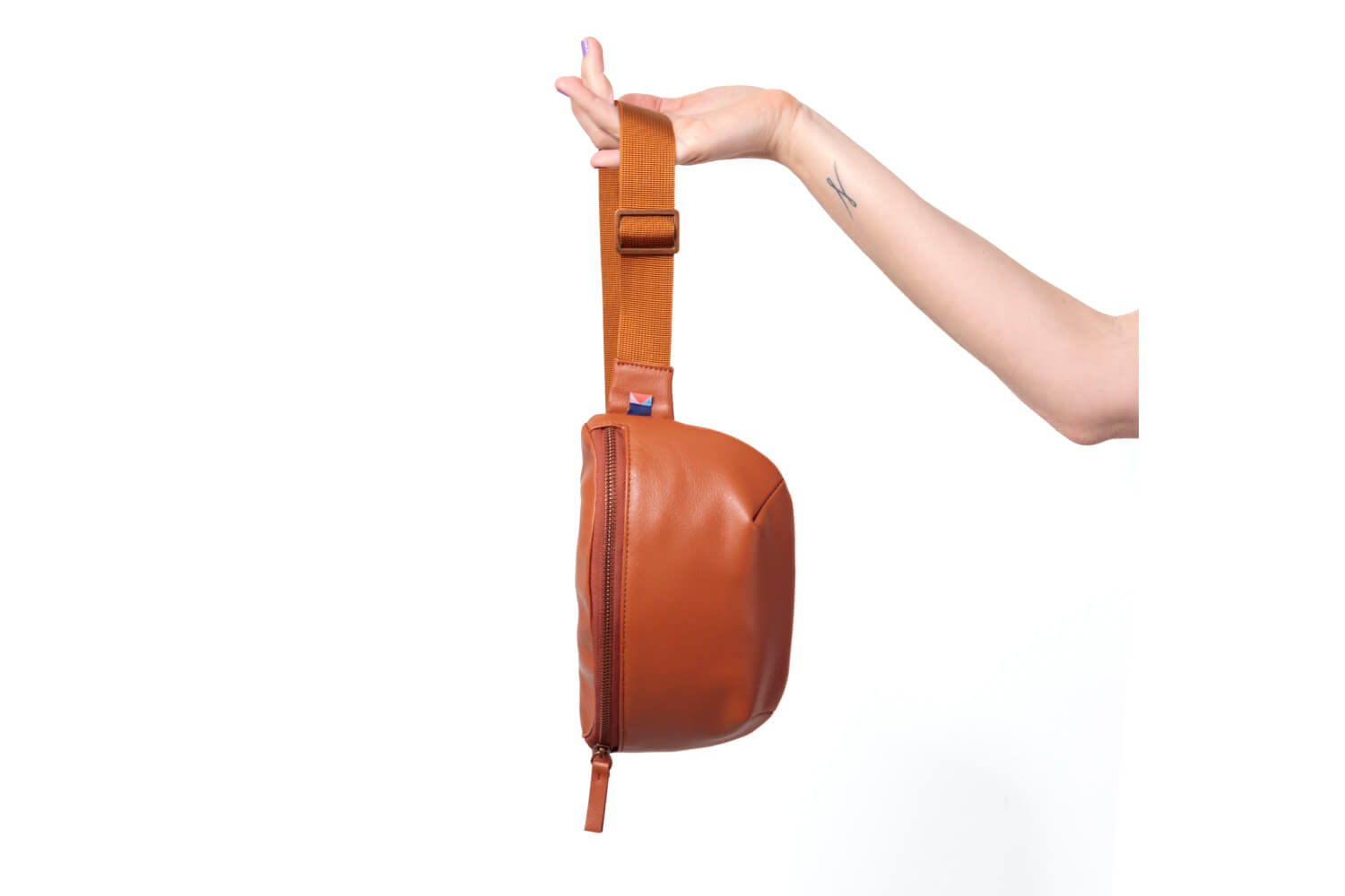 Kibou Mini Vegan Leather Bag - Brown Kibou   