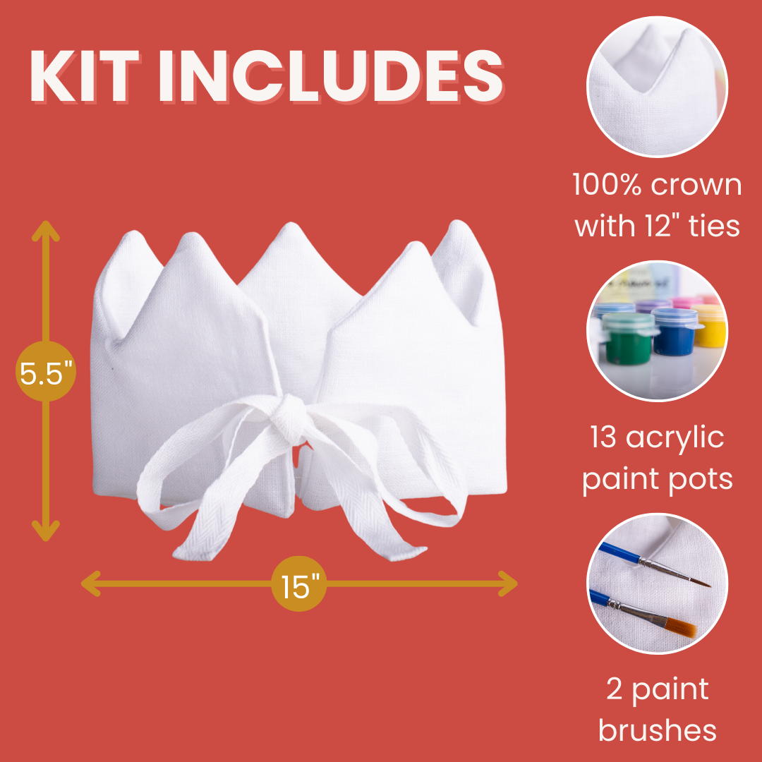 DIY Paint a Crown Kit for Kids Madly Wish   