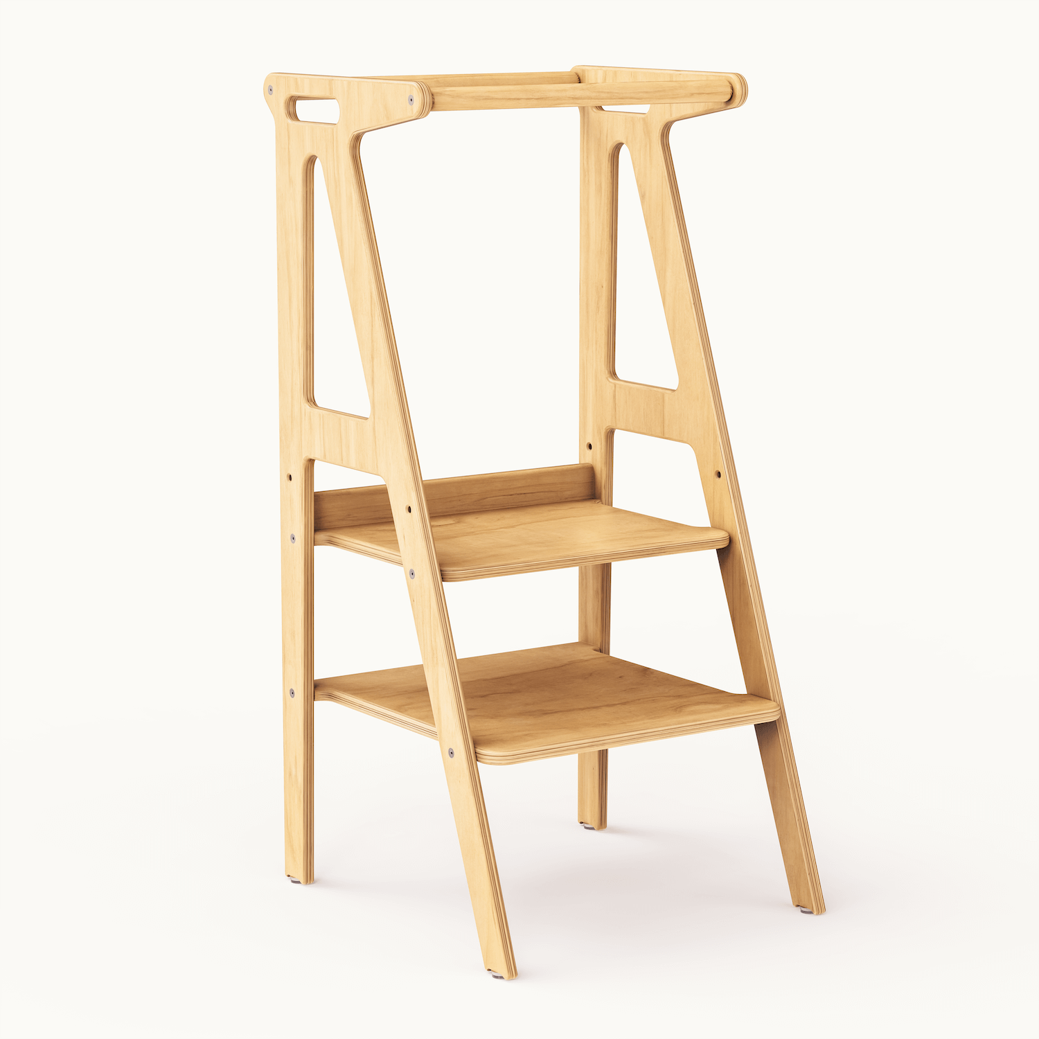 PlayTower - Wooden Toddler Tower All Circles   