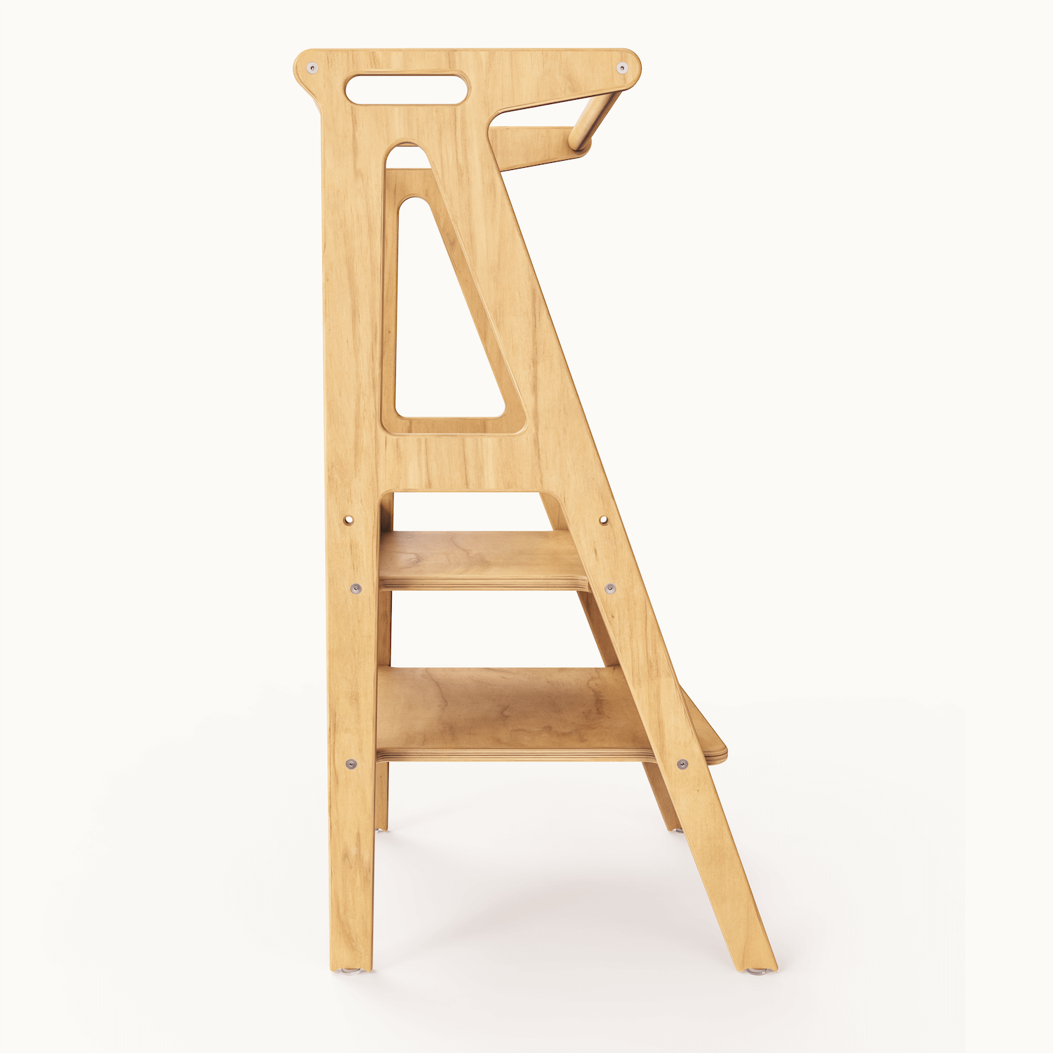 PlayTower - Wooden Toddler Tower All Circles   