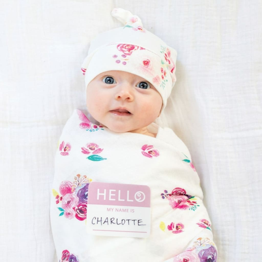 Hat & Swaddle Sets Lulujo   