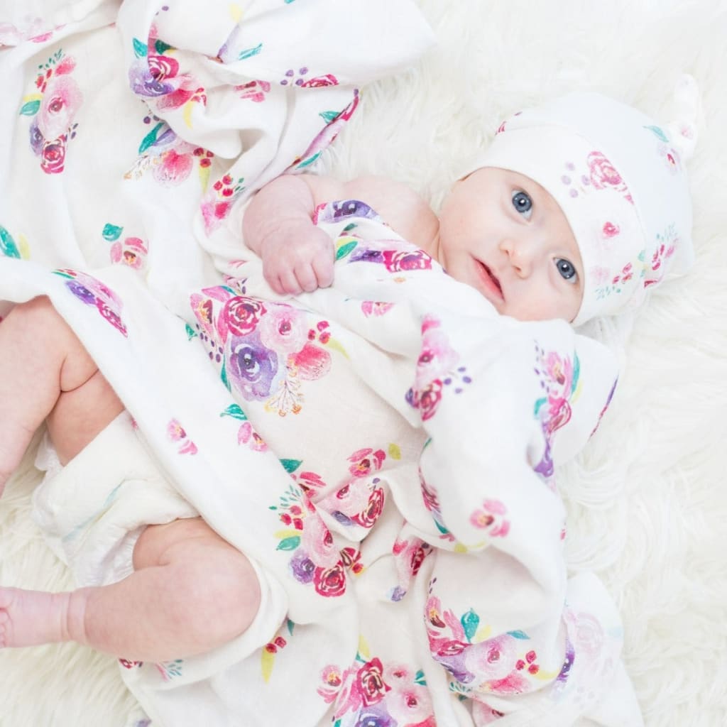 Hat & Swaddle Sets Lulujo   