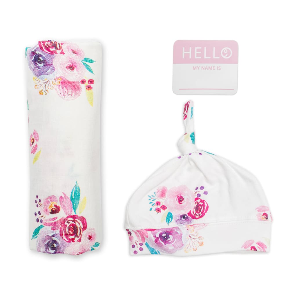 Hat & Swaddle Sets Lulujo   