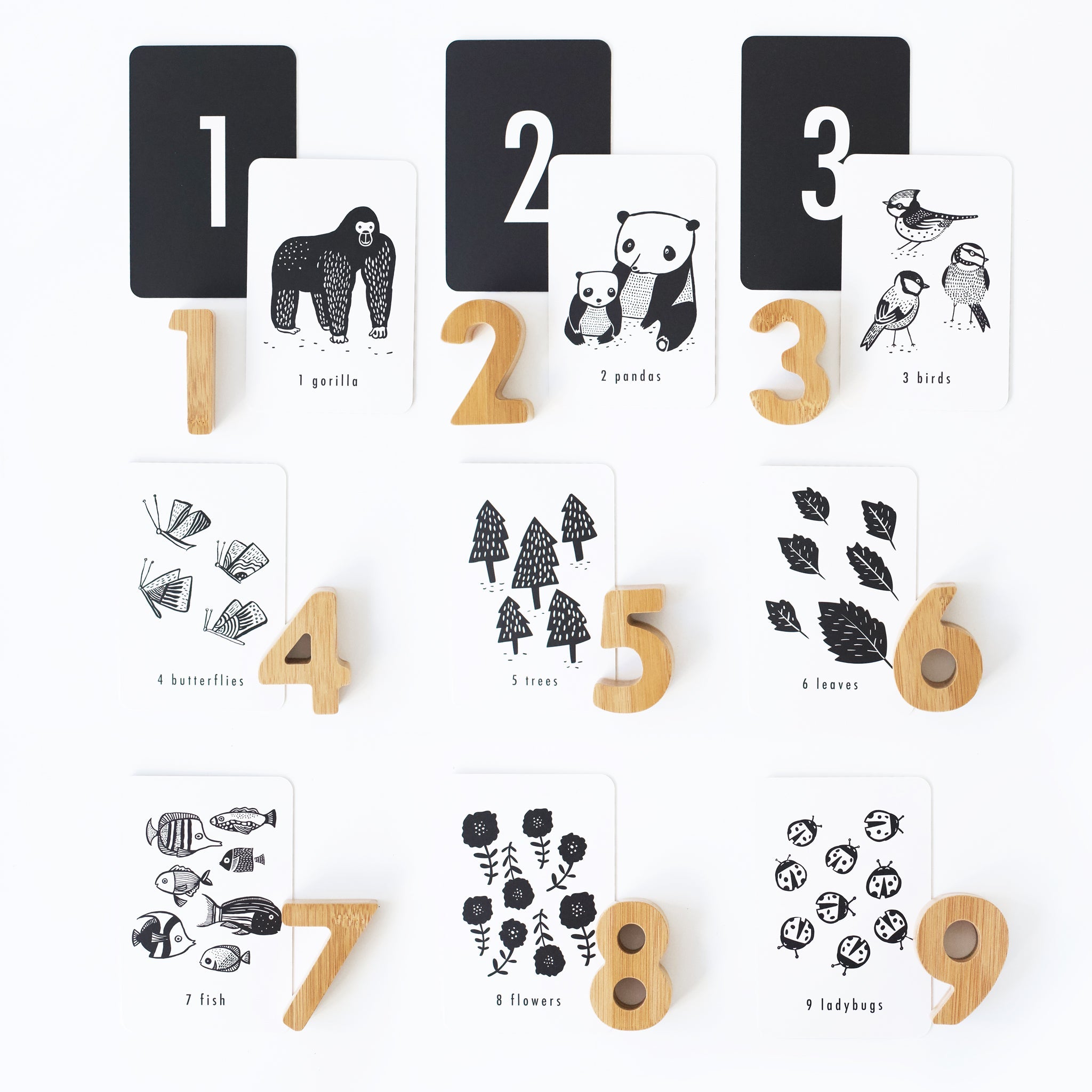 Nature Number Cards Leo Paper   