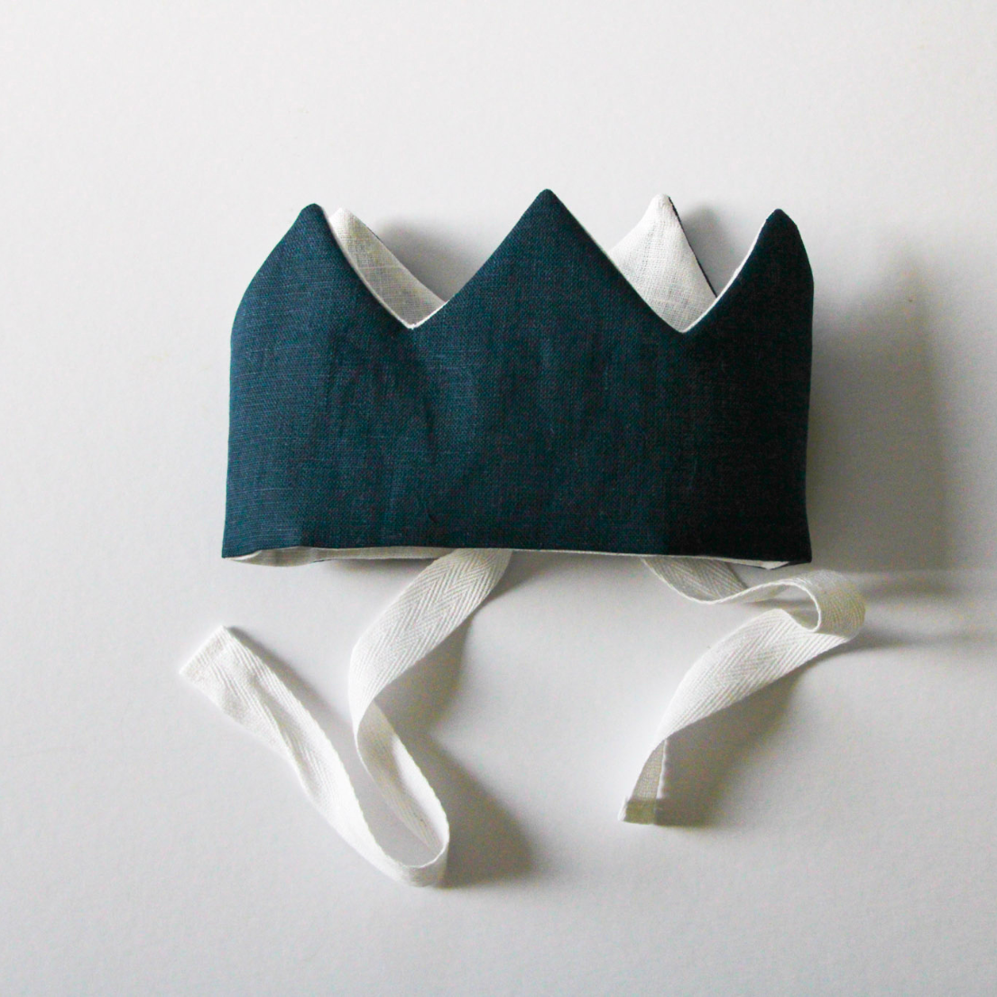 Navy Blue Birthday Crown Madly Wish   