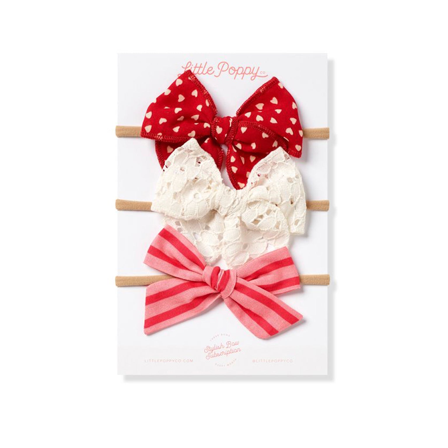 The Juliet Headband Bow Set Little Poppy Co. Original  