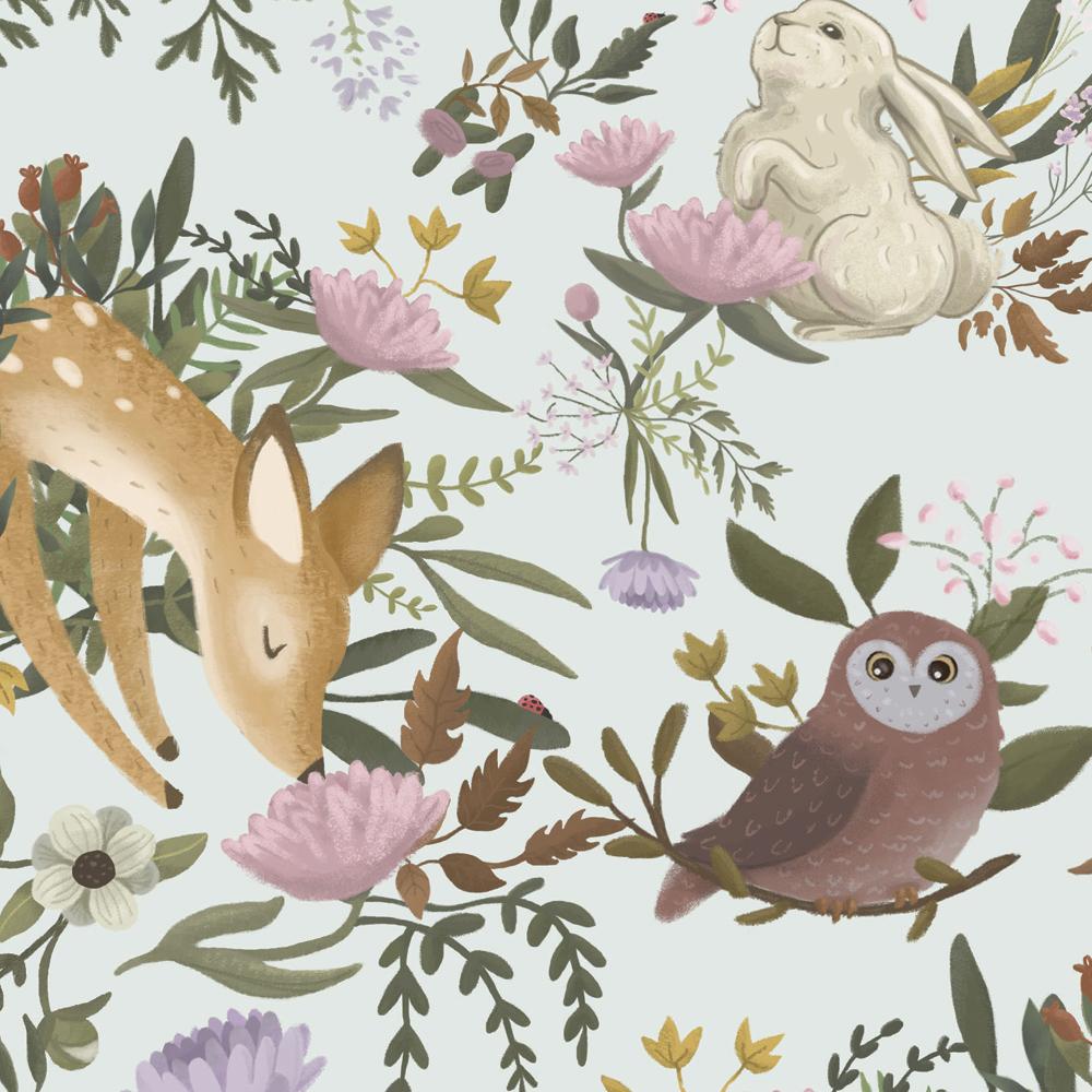 OH, Deer! Wallpaper Anewall   