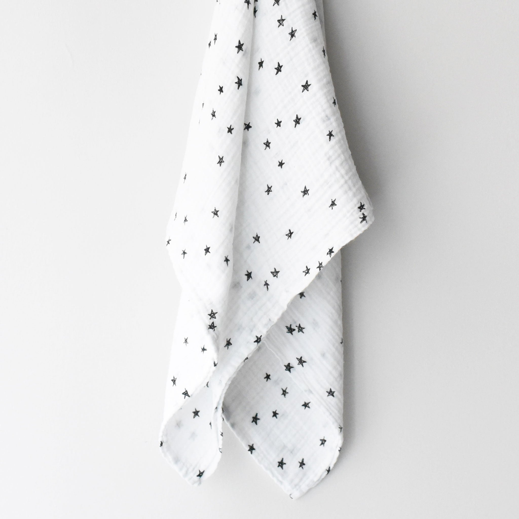 Organic Muslin Swaddle - Stars Wee Gallery   