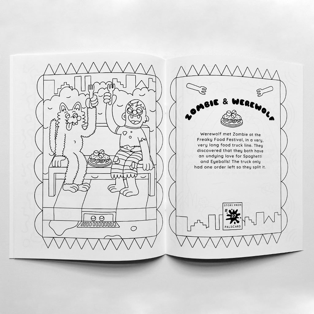 PALS COLORING BOOKS + MYSTERY SOCKS BUNDLE Pals Socks   