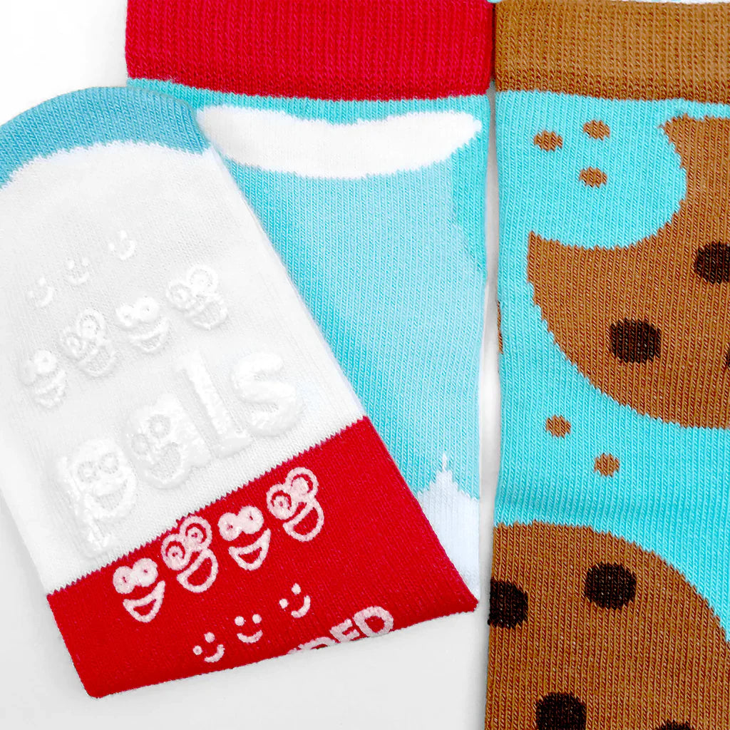 MILK & COOKIES DAD-and-ME MATCHY MISMATCHY SOCKS SET Pals Socks   