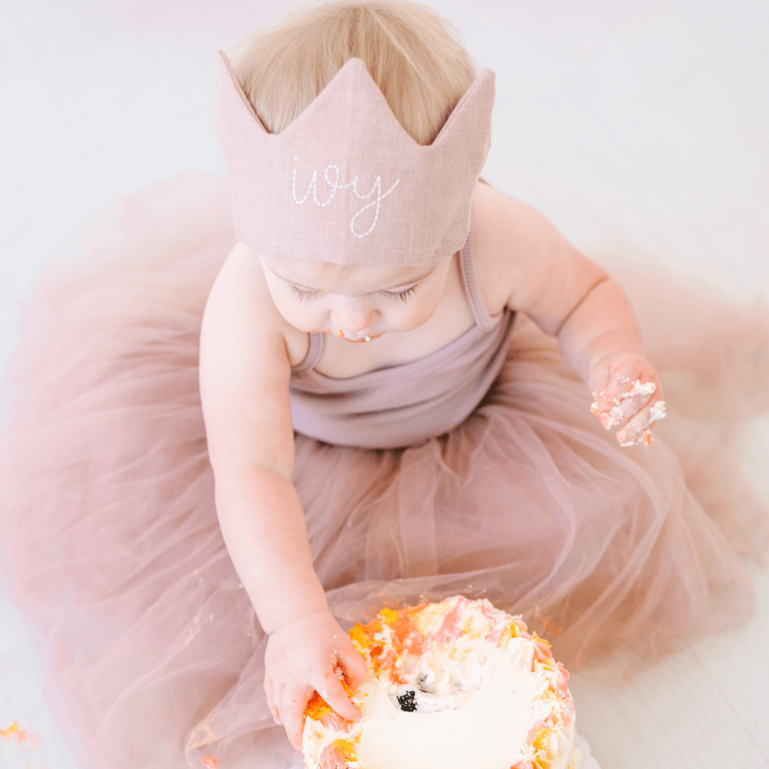 Blush Pink Birthday Crown Madly Wish   