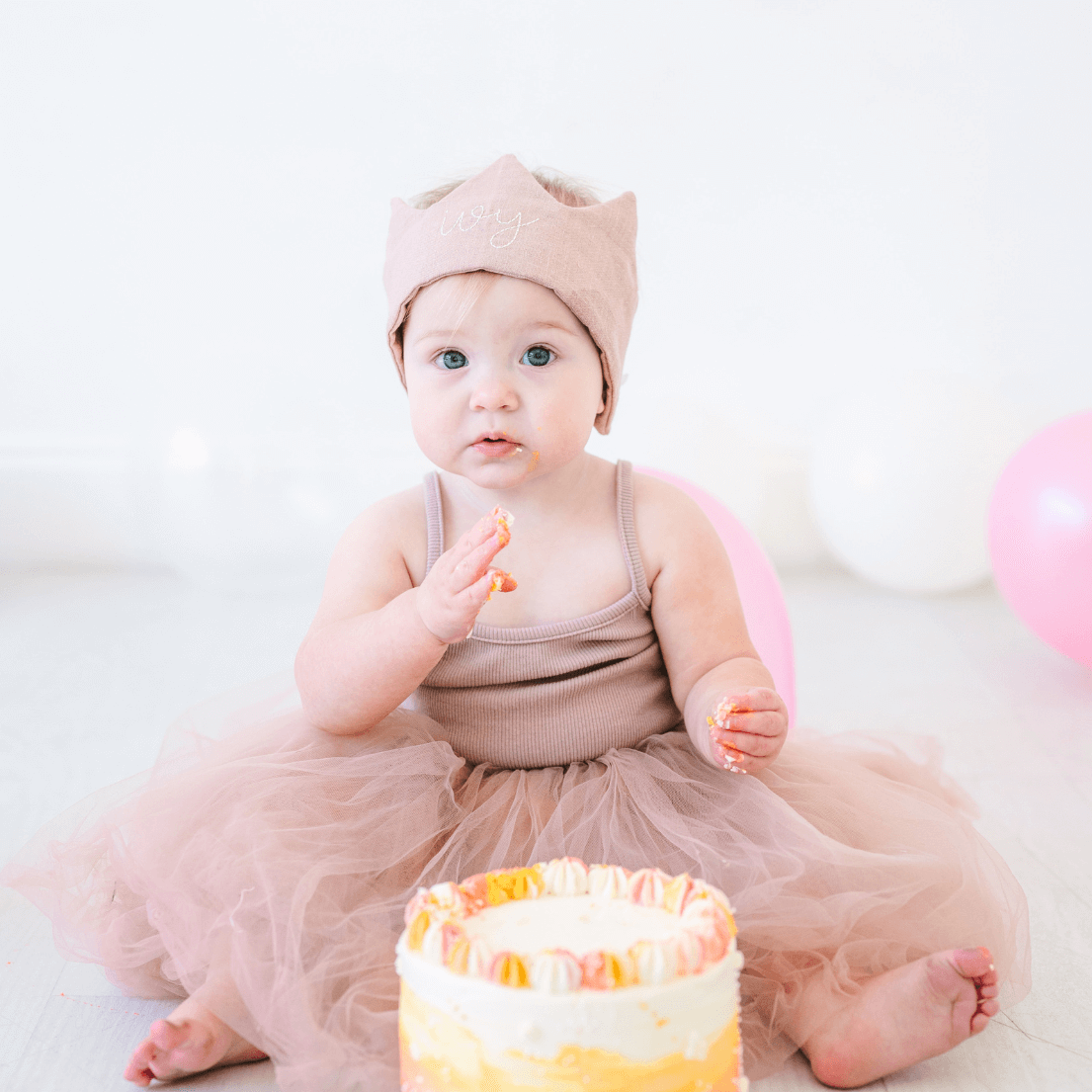 Blush Pink Birthday Crown Madly Wish   