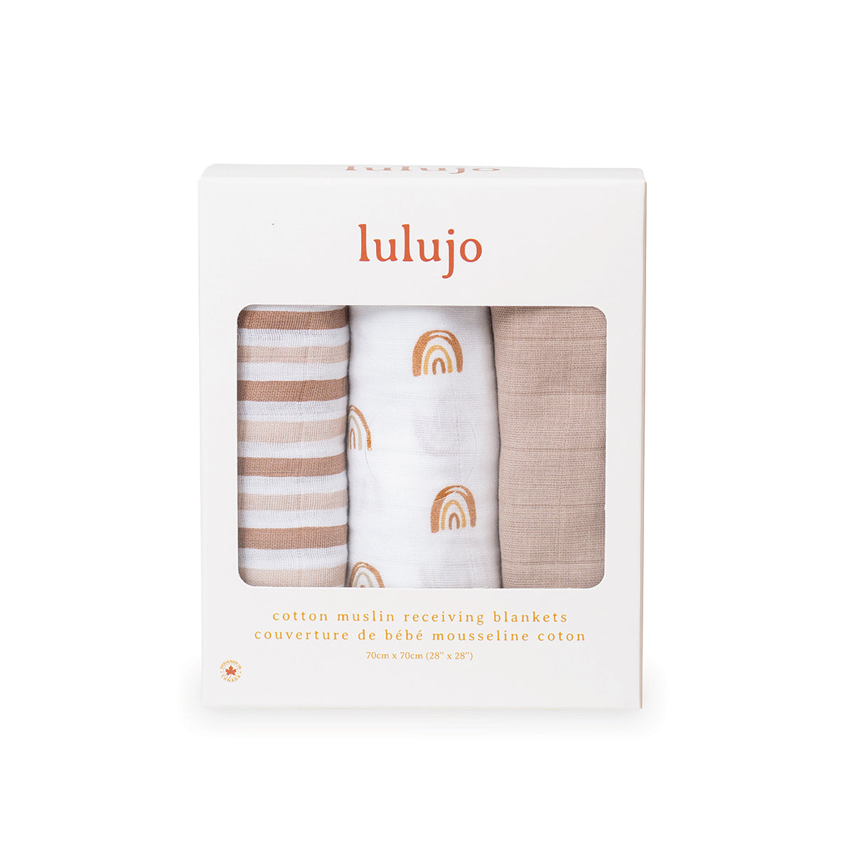 Receiving Blanket- 3 Pack Lulujo   