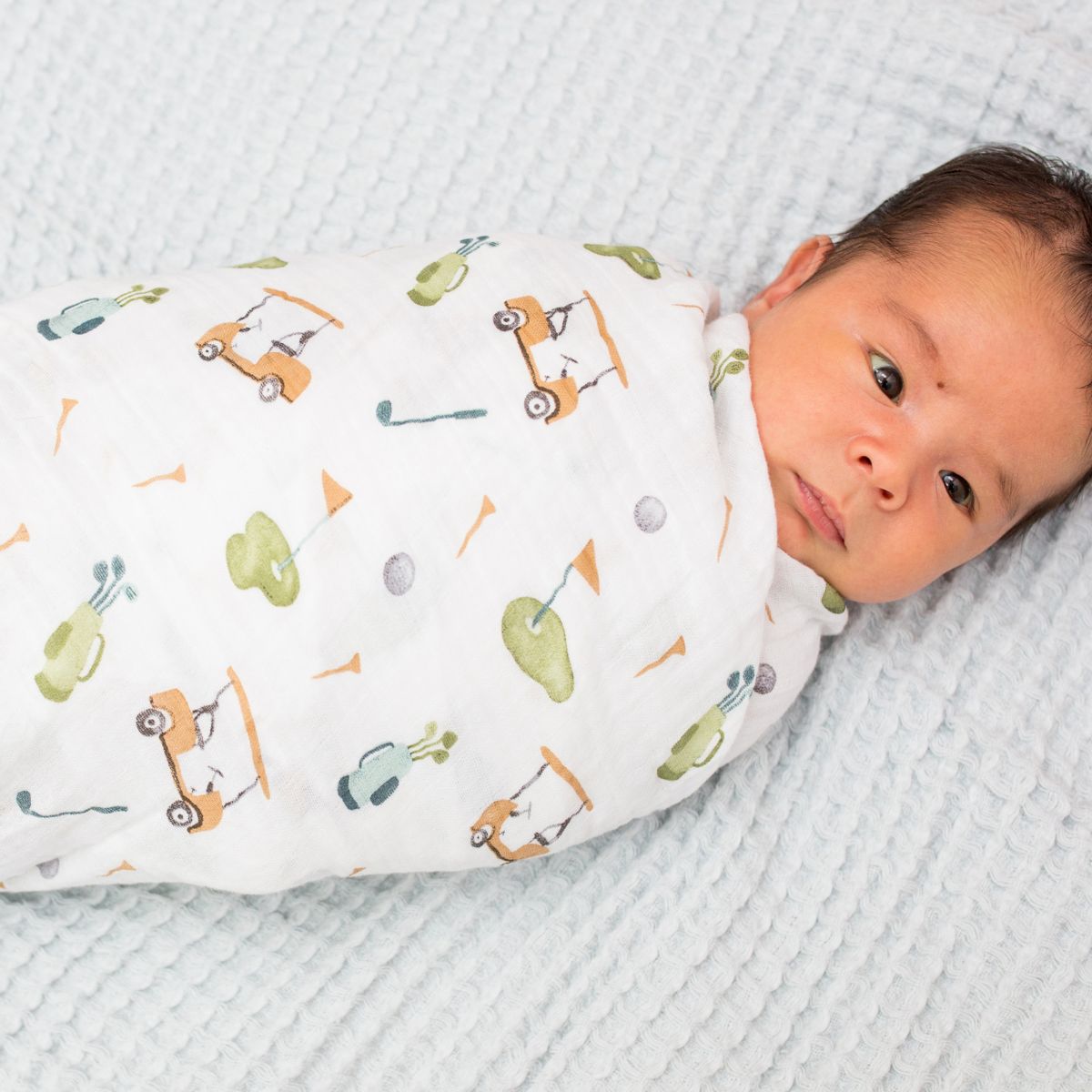 Cotton Muslin Swaddle Lulujo   