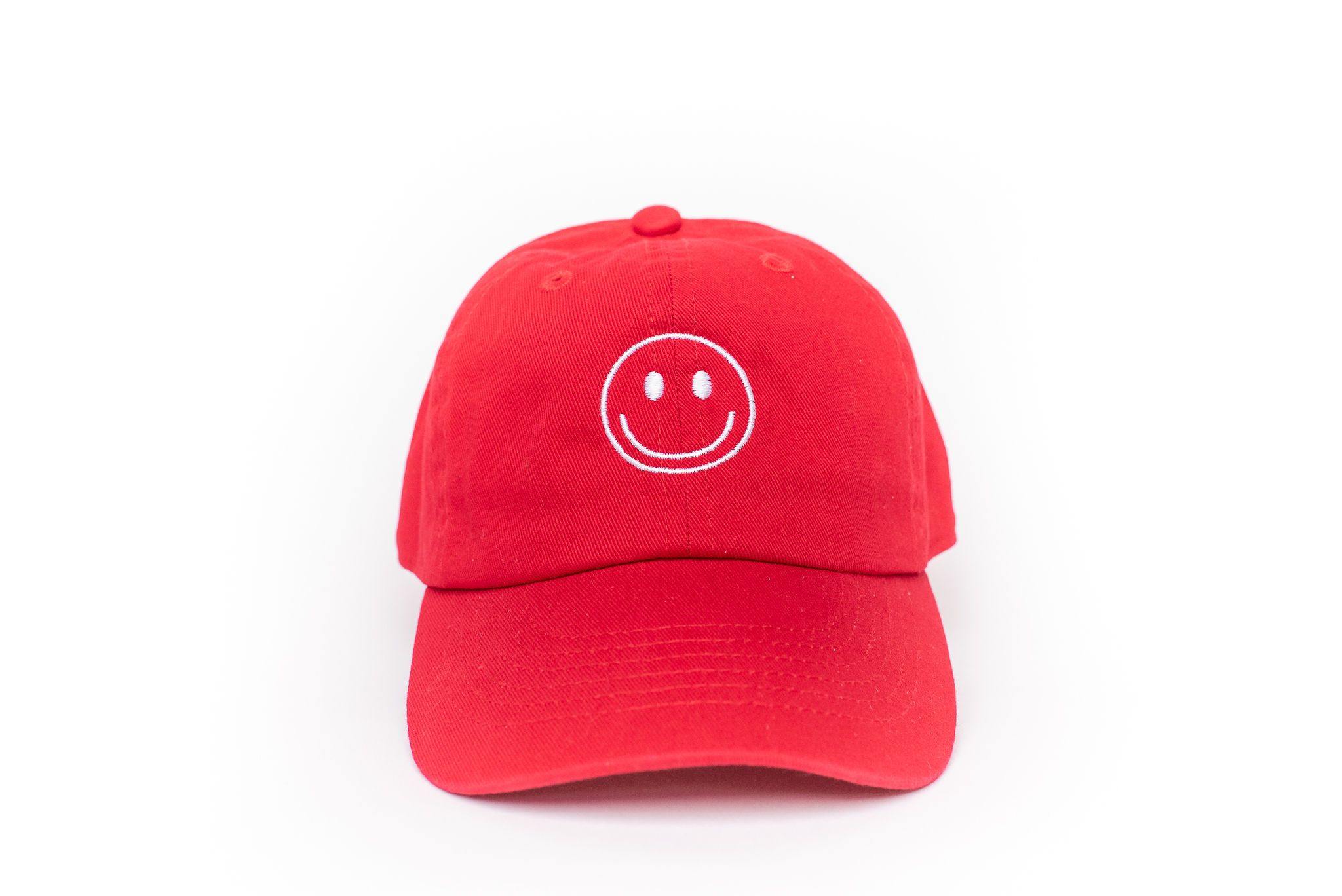 Red Smiley Face Hat Rey to Z   